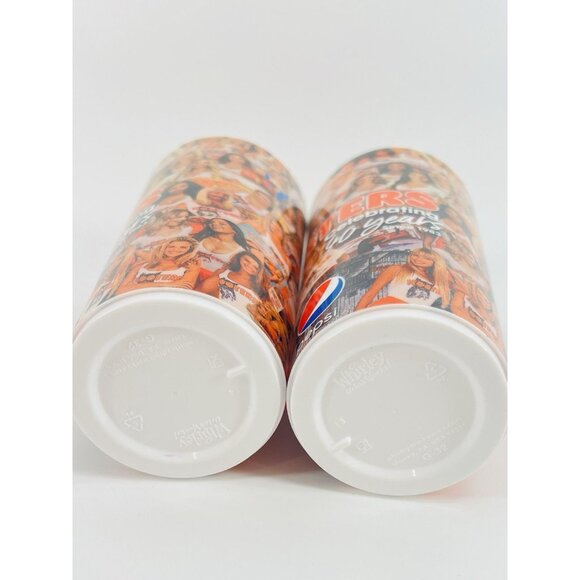 2 Lot Of Hooters 40 Year Anniversary Cups Pepsi Whitley Hard Plastic - Picture 7 of 9